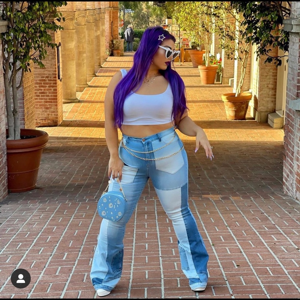 Patch jeans